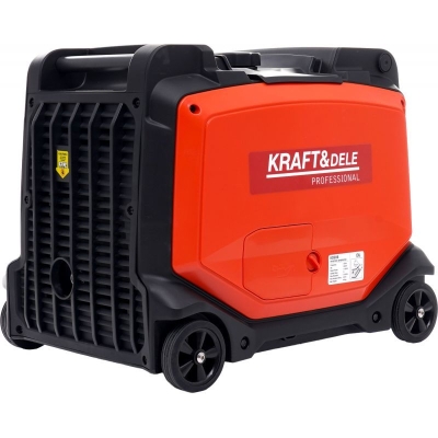 Бензинов инверторен монофазен генератор Kraft&Dele KD698, 4300 W, 11 л