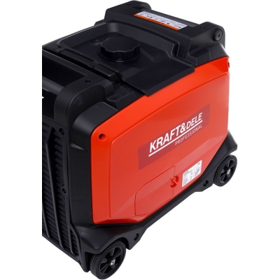 Бензинов инверторен монофазен генератор Kraft&Dele KD698, 4300 W, 11 л