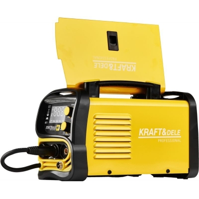 Електрически комбиниран инверторен телоподаващ апарат 3в1 Kraft&Dele KD1882, 62 V, 220 A, 1.6-5 мм, MIG, MMA, TIG, газово, безгазово заваряване