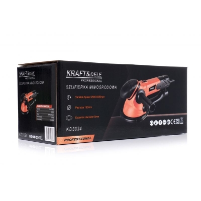 Електрически комбиниран ексцентършлайф Kraft&Dele KD3024, 1500 W, 150 мм