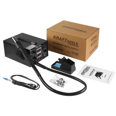 Електрическа комбинирана станция за запояване Kraft&Dele KD3460, 480 °C, ≤168 л/мин