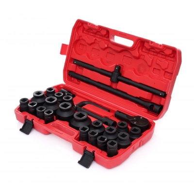Комплект ударни вложки с тресчотка Kraft&Dele KD11758, 3/4", 26 бр.
