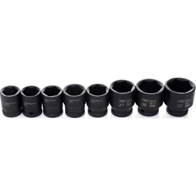 Комплект удължени ударни вложки Kraft&Dele KD11756, 1/2", 8-32 мм, 35 бр.