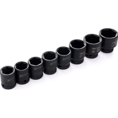 Комплект удължени ударни вложки Kraft&Dele KD11756, 1/2", 8-32 мм, 35 бр.