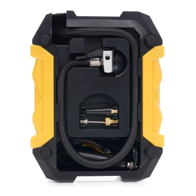 Електрически мини компресор за гуми Kraft&Dele KD1487, 12 V, 40 л/мин