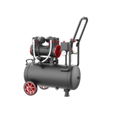 Електрически монофазен безмаслен компресор Kraft&Dele KD1390, 1300 W, 8 бара, 24 л