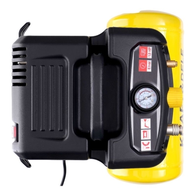 Електрически монофазен безмаслен компресор Kraft&Dele KD1415, 1100 W, 180 л/мин, 6 л, 8 бара