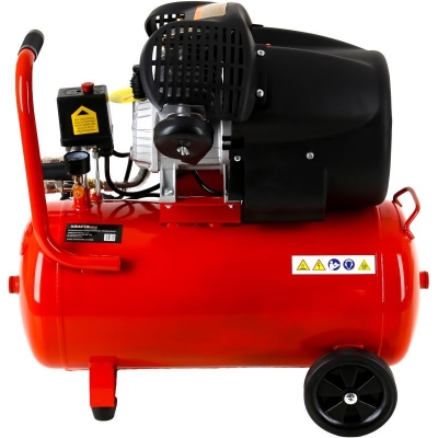 Електрически монофазен бутален маслен компресор Kraft&Dele KD1484, 3000 W, 8 бара, 50 л