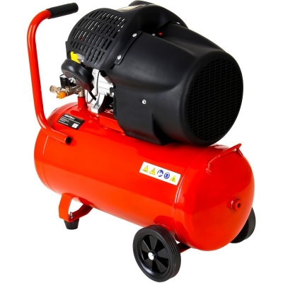 Електрически монофазен бутален маслен компресор Kraft&Dele KD1484, 3000 W, 8 бара, 50 л