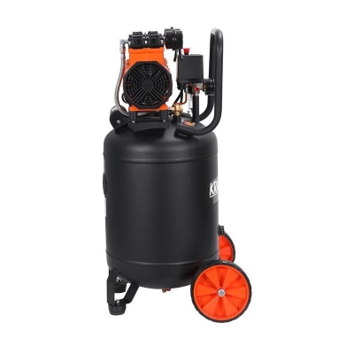 Електрически монофазен вертикален безмаслен компресор Kraft&Dele KD1388, 2000 W, 8 бара, 50 л