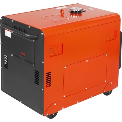 Дизелов монофазен генератор Kraft&Dele KD3242, 7000 W, 12.5 л