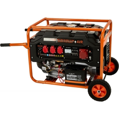 Бензинов монофазен/трифазен генератор Kraft&Dele KD165, 5500 W