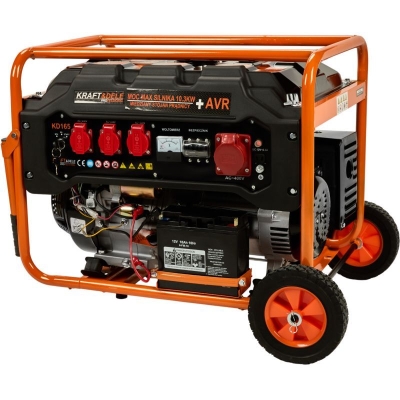 Бензинов монофазен/трифазен генератор Kraft&Dele KD165, 5500 W