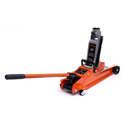 Нископрофилен хидравличен крик тип крокодил Kraft&Dele KD1307, 3 тона, 85-385 мм