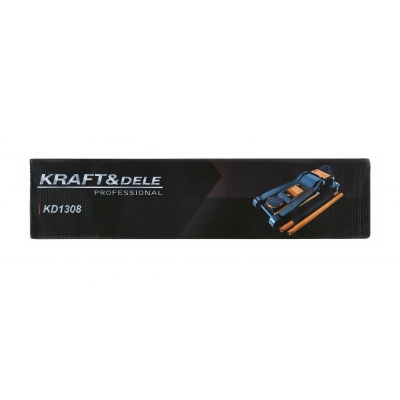 Нископрофилен хидравличен крик тип крокодил Kraft&Dele KD1308, 4 тона, 95-552 мм
