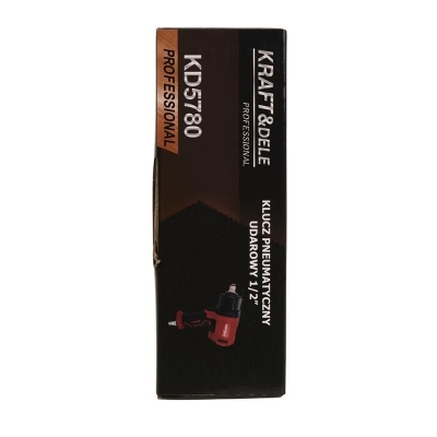 Пневматичен ударен гайковерт Kraft&Dele KD5780, 1/2", 1900 Nm, 6.2 бара