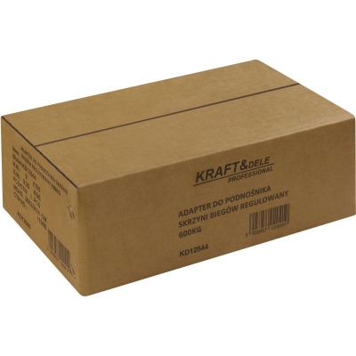 Регулируема опора/адаптер за крик за скоростни кутии Kraft&Dele KD12544, 600 кг