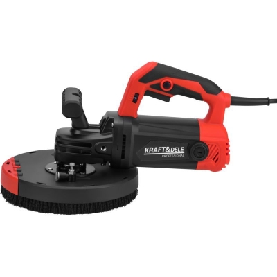 Електрическа фреза за шлайфане на бетон Kraft&Dele KD5761, 3000 W, 180 мм