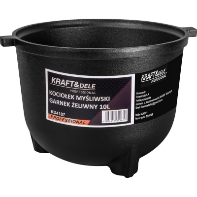 Чугунен котел Kraft&Dele KD4187, 10 л