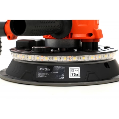 Електрическа шлайфмашина за стени и тавани Kraft&Dele KD1741, 1500 W, 225 мм