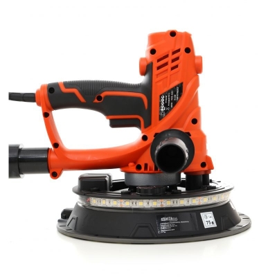 Електрическа шлайфмашина за стени и тавани Kraft&Dele KD1741, 1500 W, 225 мм