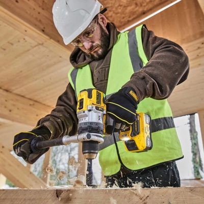 Акумулаторен ударен винтоверт DeWALT DCD1007WW1T, 18 V, 8 Ah, 169 Nm, 1.5-13 мм