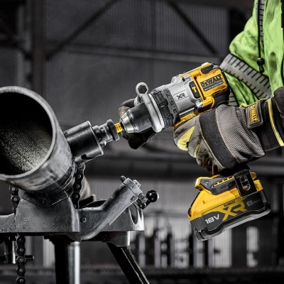 Акумулаторен ударен винтоверт DeWALT DCD1007WW1T, 18 V, 8 Ah, 169 Nm, 1.5-13 мм