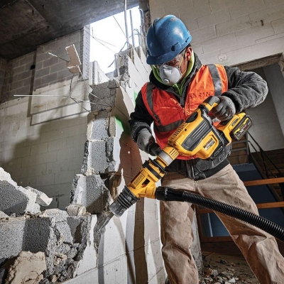 Акумулаторен перфоратор DeWALT DCH614N, SDS-Max, 54 V, 10.5 J, 1450-2900 уд/мин, без батерии и зарядно устройство
