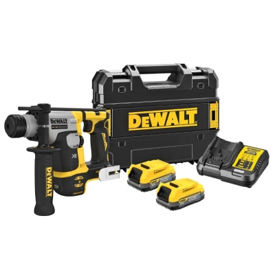 Акумулаторен перфоратор DeWALT DCH172E2T, SDS-Plus, 18 V, 1.7 Ah, 1.4 J, 0-4980 уд/мин