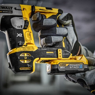 Акумулаторен перфоратор DeWALT DCH172E2T, SDS-Plus, 18 V, 1.7 Ah, 1.4 J, 0-4980 уд/мин