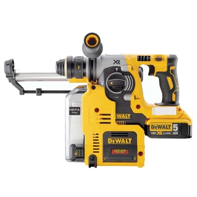 Акумулаторен перфоратор DeWALT DCH275P2, SDS-Plus, 18 V, 5 Ah, 2.1 J, 0-4600 уд/мин