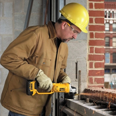 Акумулаторен ъглошлайф DeWALT DCG412NT, 18 V, 125 мм, 7000 об/мин, без батерии и зарядно устройство