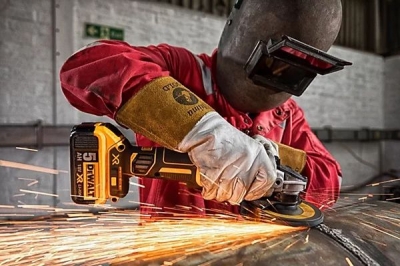 Акумулаторен ъглошлайф DeWALT DCG405FNT, 18 V, 125 мм, 9000 об/мин, без батерии и зарядно устройство