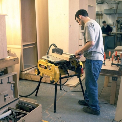 Електрически настолен циркуляр DeWALT D27107XPS, 2000 W, ф 305 мм, 4000 об/мин