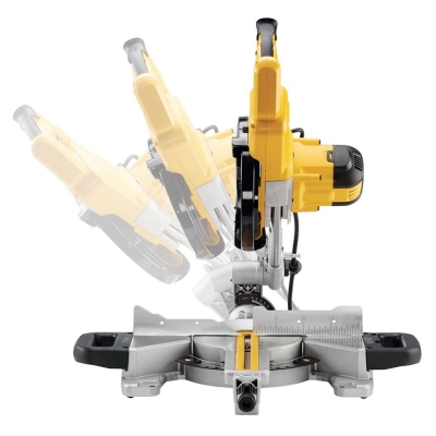 Електрически настолен циркуляр DeWALT DWS774, 1400 W, ф 216 мм, 4500 об/мин
