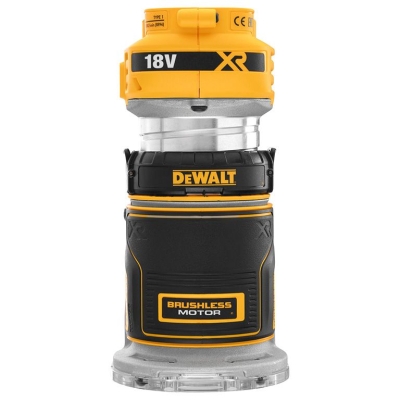 Акумулаторна оберфреза DeWALT DCW600N, 18 V, 16000-25500 об/мин, ф 6-8 мм, без батерии и зарядно устройство