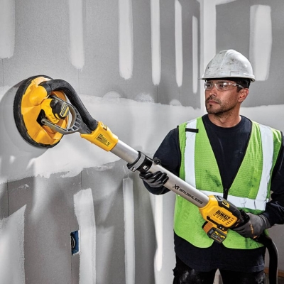 Акумулаторна шлайфмашина за стени и тавани DeWALT DCE800NB, 18 V, ф 225 мм, 700-1200 об/мин