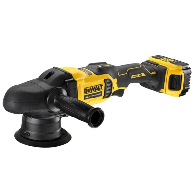 Акумулаторна полирмашина DeWALT DCM848P2, 18 V, 5 Ah, ф 125 мм, 2000-5500 об/мин