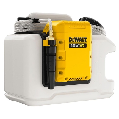 Акумулаторна помпа за засмукване на вода при мокро пробиване DeWALT DCE6820N, 18 V, 15 л, без батерии и зарядно устройство