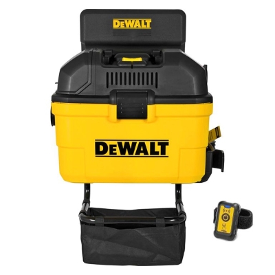 Електрическа прахосмукачка за сухо и мокро почистване DeWALT DXV23G, 1100 W, 23 л