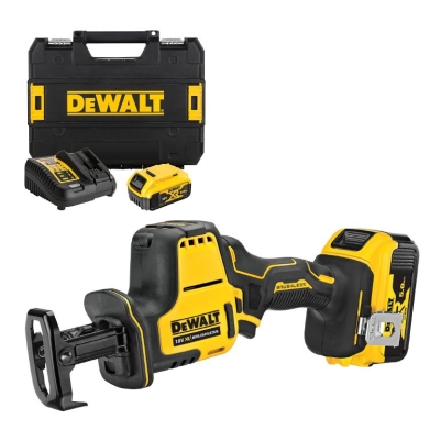 Акумулаторен саблен трион DeWALT DCS369P2, 18 V, 5 Ah, 0-2800 хода/мин, 16 мм