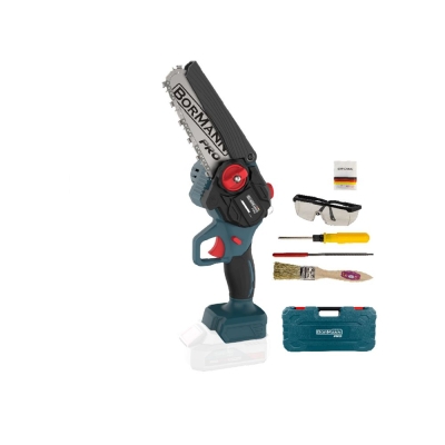 Акумулаторен безчетков верижен трион Bormann Pro BBP3917C, 20 V, 15 см, без батерии и зарядно устройство (083559)