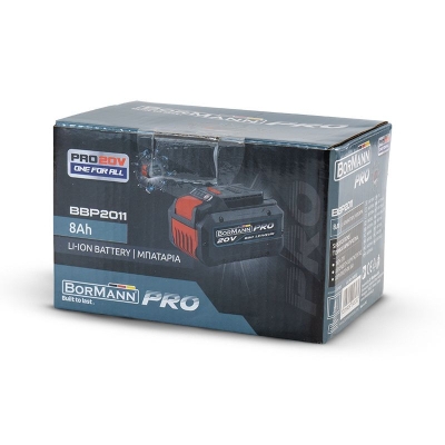 Акумулаторна батерия Bormann Pro BBP2011, 20 V, 8 Ah (048282)