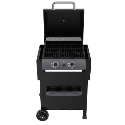 Газово градинско барбекю Bormann Elite BBQ6020 FORGE, 6000 W, 2 горелки и чугунена решетка (084150)