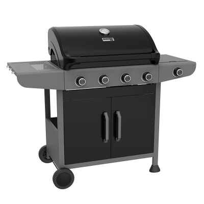 Газово градинско барбекю Bormann Elite BBQ6041 FORGE, 14500 W, 4+1 горелки и чугунена решетка (084181)