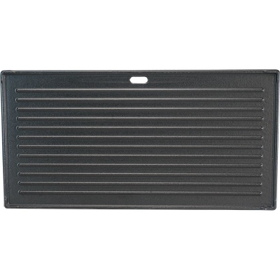 Двустранна чугунена грил плоча за барбекюта Bormann ELITE BBQ1200, 225x440 мм, за BBQ2000 (031925)