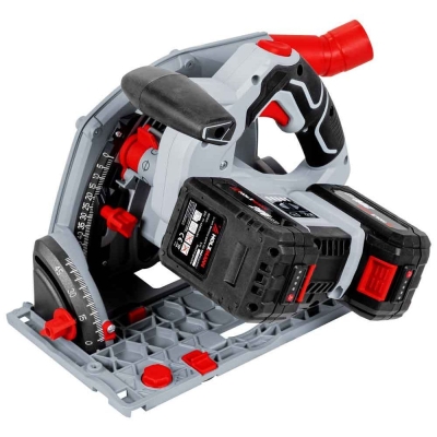 Акумулаторен ръчен циркуляр Holzmann TAS165 ACC, 20 V, 165 мм, 2х4 Ah