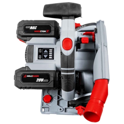 Акумулаторен ръчен циркуляр Holzmann TAS165 ACC, 20 V, 165 мм, 2х4 Ah