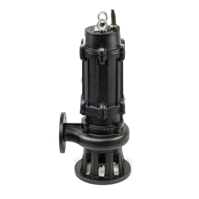 Електрическа индустриална дренажна помпа IBO MWQ 50/1500, 1500 W, 16 м, 400 л/мин, с режещ механизъм (001547)