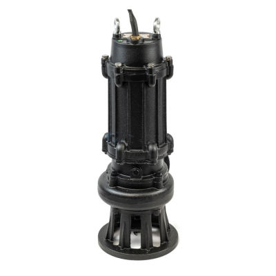 Електрическа индустриална дренажна помпа IBO MWQ 50/1500, 1500 W, 16 м, 400 л/мин, с режещ механизъм (001547)